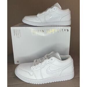 Jordan 1 Low Women’s Triple White - Sz 11.5 Women’s/10 Men’s
